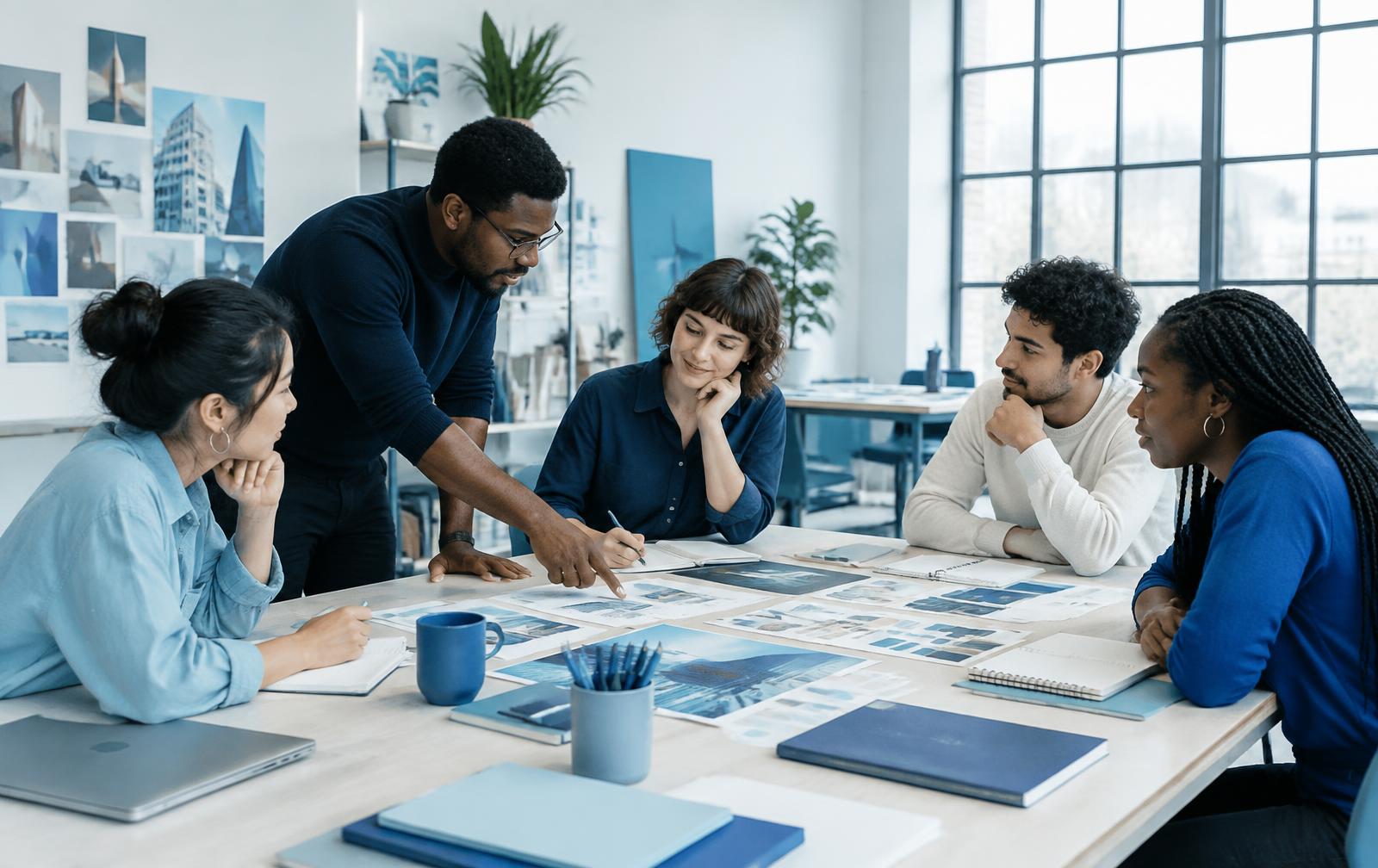 YourPresence strategy and design team collaborating